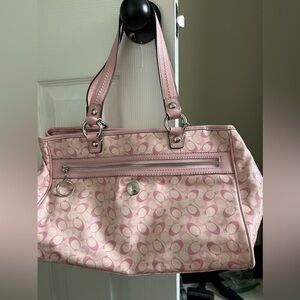 Pink Coach Purse
